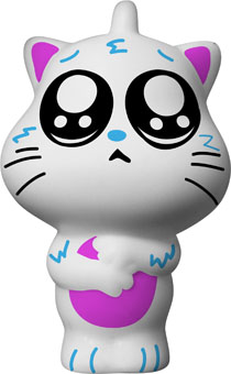 White Cat--Doll Toy