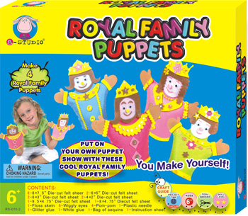 Royal Family Puppets