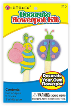 Decorate Flowerpot Kit-WU-B0693