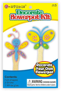 Decorate Flowerpot Kit-WU-B0694