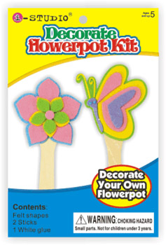 Decorate Flowerpot Kit-WU-B0696