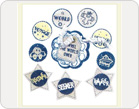 Fabric Stickers-TZ-SB0008